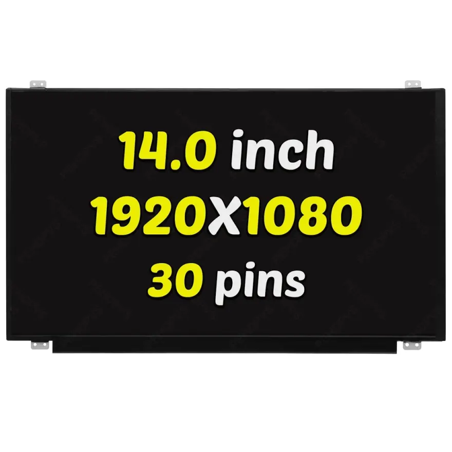 14" FHD IPS Screen for Lenovo ThinkPad T480/T490 — 30-Pin Matte — used Lenovo laptop, price in Pakistan at NN Laptops Hafeez Center Lahore
