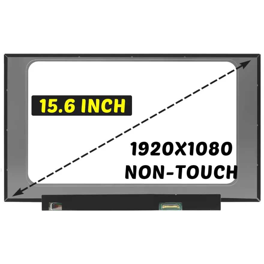 15.6" FHD IPS LCD Screen for Dell Inspiron 15 3501/3505 — 30-Pin Matte — used Dell laptop, price in Pakistan at NN Laptops Hafeez Center Lahore