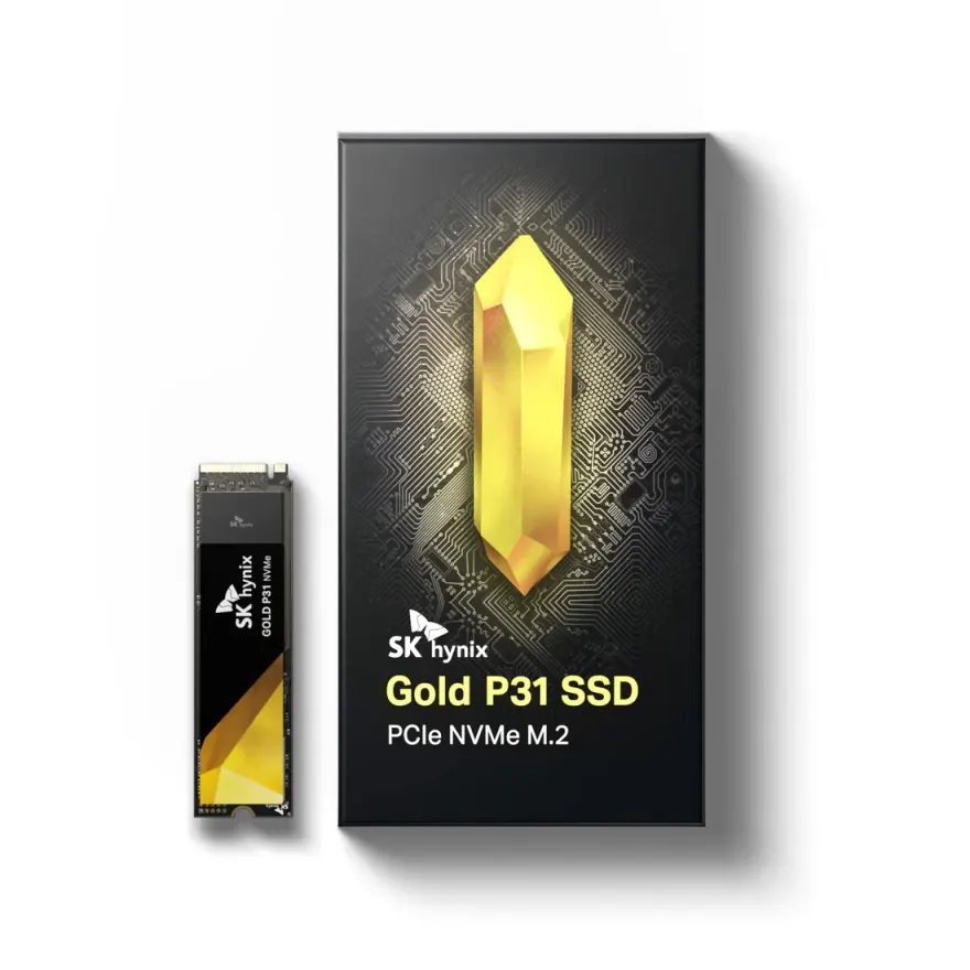 SK Hynix Gold P31 1TB Gen3 NVMe SSD — 3500 MB/s Laptop Upgrade — used SK Hynix laptop, price in Pakistan at NN Laptops Hafeez Center Lahore