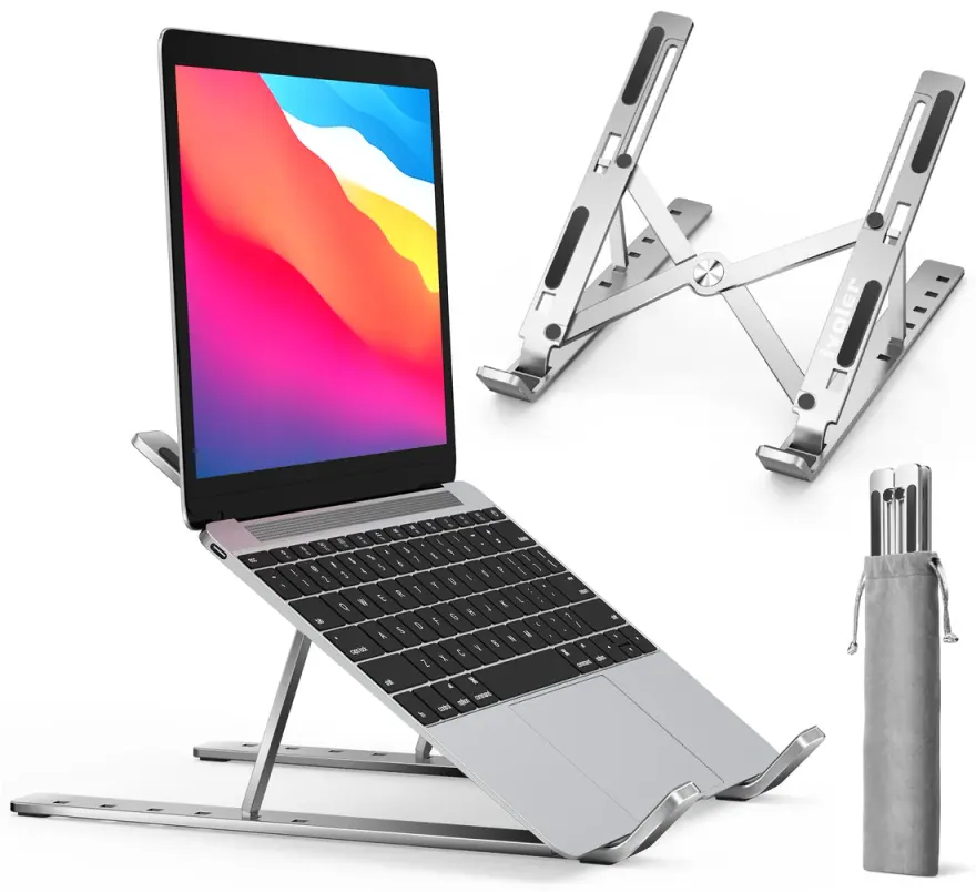 Aluminum Adjustable Laptop Stand — used Generic laptop, price in Pakistan at NN Laptops Hafeez Center Lahore