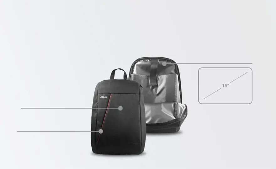 Asus Nereus 16 inch Gaming Laptop Backpack Black — used Asus laptop, price in Pakistan at NN Laptops Hafeez Center Lahore