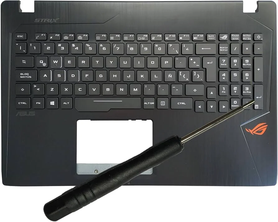 Asus ROG Strix GL553 Palmrest with Touchpad (C Panel) Replacement — used Asus laptop, price in Pakistan at NN Laptops Hafeez Center Lahore