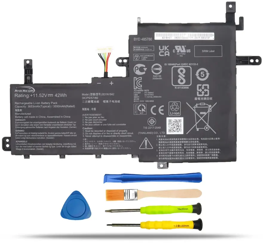Asus VivoBook 14 / VivoBook 15 X512 42Wh 3-Cell Battery (C31N1818) — used Asus laptop, price in Pakistan at NN Laptops Hafeez Center Lahore