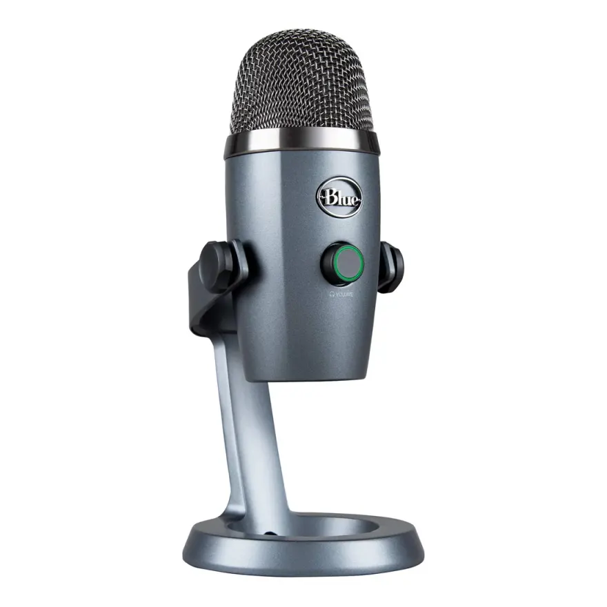 Blue Yeti Nano USB Microphone — original accessories at NN Laptops, Hafeez Center Lahore Pakistan