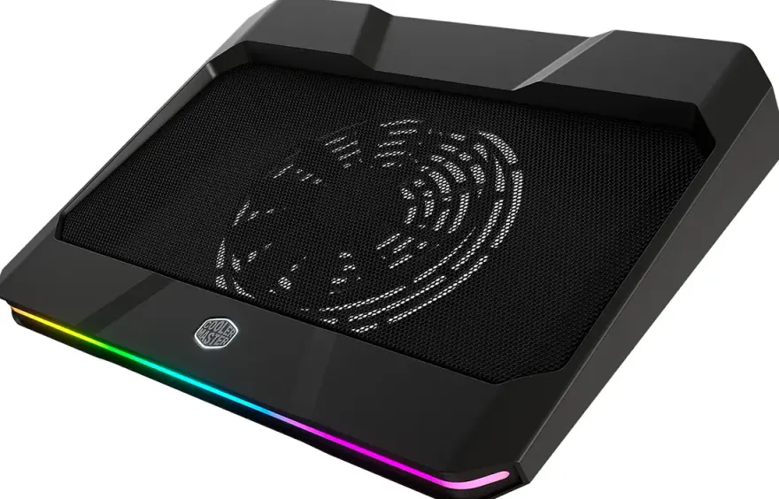 Cooler Master Notepal X150R 17 inch Single Fan Cooling Pad — original accessories at NN Laptops, Hafeez Center Lahore Pakistan