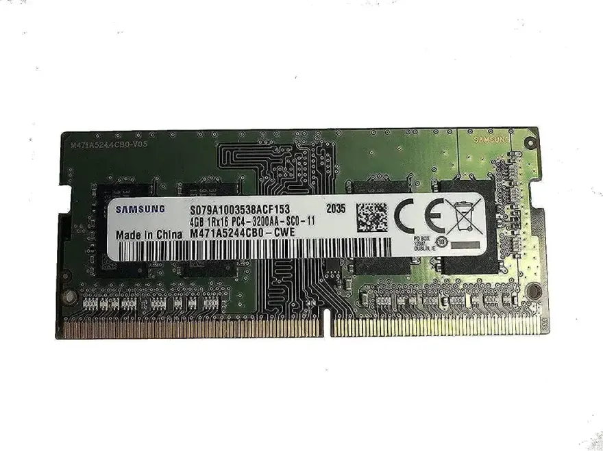 Samsung 16GB DDR5-4800 SODIMM Laptop Memory CL40 — used Samsung laptop, price in Pakistan at NN Laptops Hafeez Center Lahore