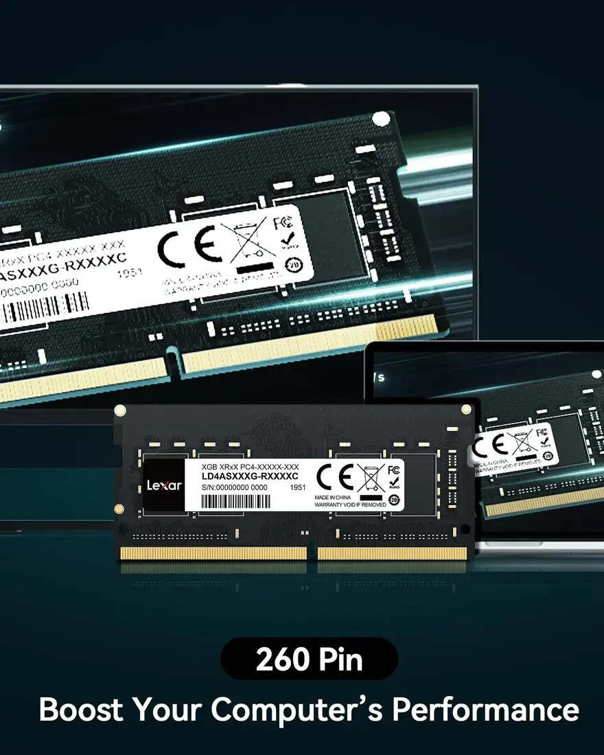 DDR5 16GB Laptop RAM 5600MHz (Lexar New) — used Lexar laptop, price in Pakistan at NN Laptops Hafeez Center Lahore