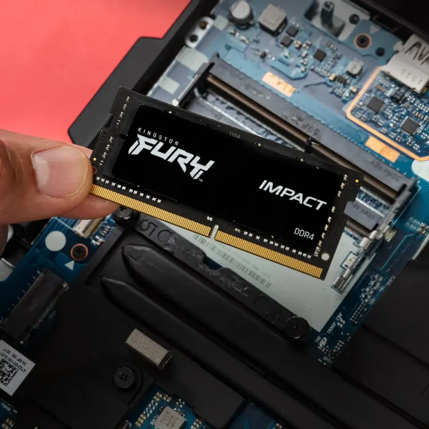 Kingston Fury Impact 32GB Kit (2x16GB) DDR5-5600 Laptop RAM — used Kingston Fury Impact laptop, price in Pakistan at NN Laptops Hafeez Center Lahore