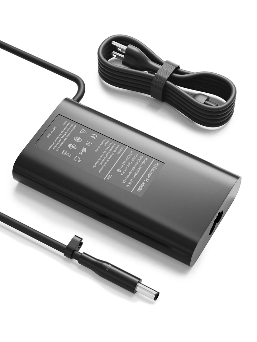 Dell 130W Original Charger (4.5×3.0mm) — original chargers / adapters at NN Laptops, Hafeez Center Lahore Pakistan