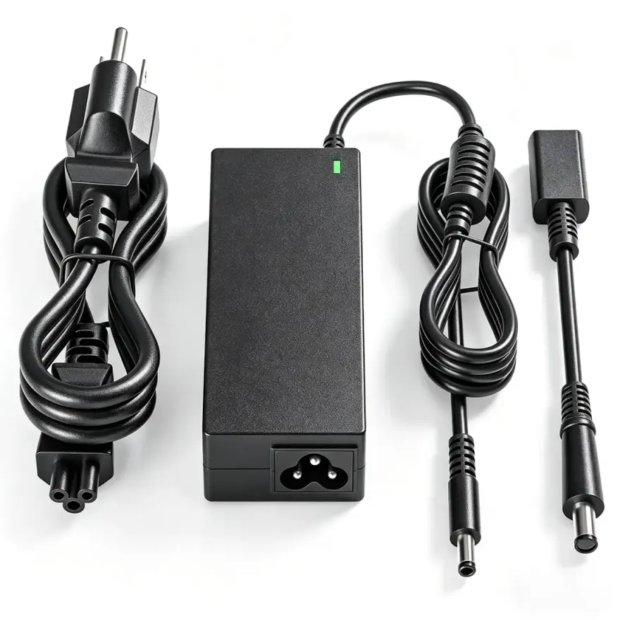 Dell 90W Original Charger (4.5×3.0mm) — original chargers / adapters at NN Laptops, Hafeez Center Lahore Pakistan