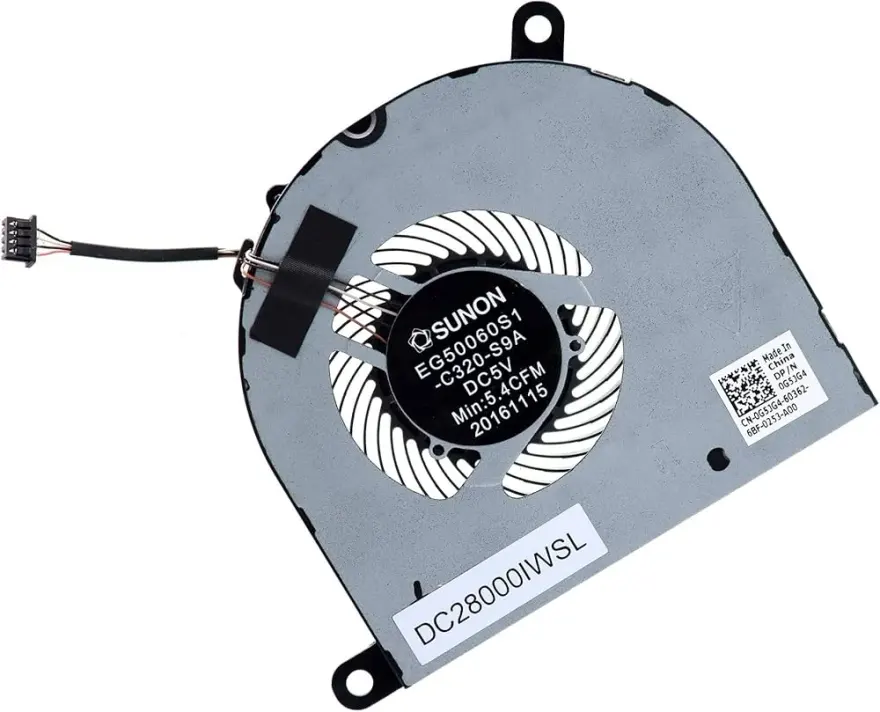 Dell Latitude 5480/5490 Cooling Fan — used Dell laptop, price in Pakistan at NN Laptops Hafeez Center Lahore