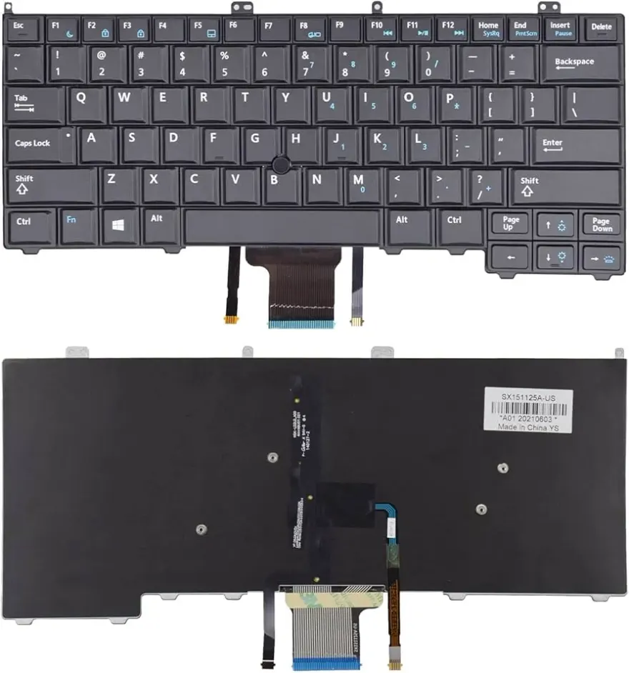 Dell Latitude E7240 Keyboard (Backlit) — used Dell laptop, price in Pakistan at NN Laptops Hafeez Center Lahore