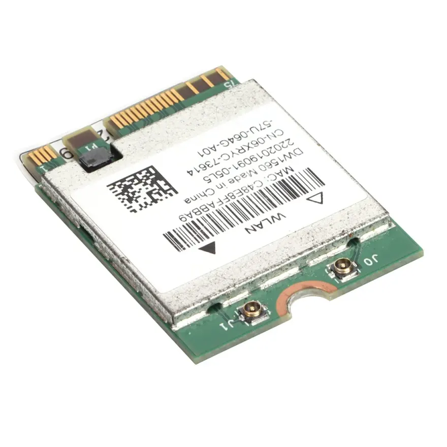 Dell Wireless 1560 (Broadcom BCM94352Z) — original laptop parts at NN Laptops, Hafeez Center Lahore Pakistan