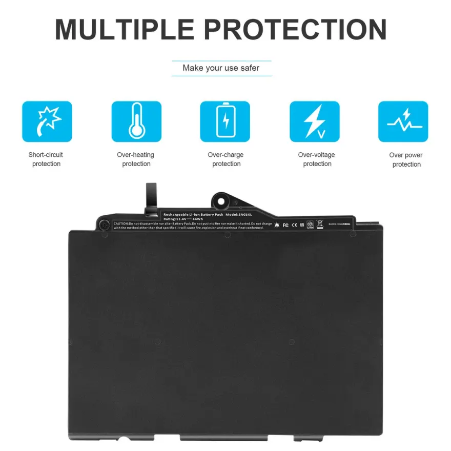 HP EliteBook 820 G3/G4 Battery — used HP laptop, price in Pakistan at NN Laptops Hafeez Center Lahore