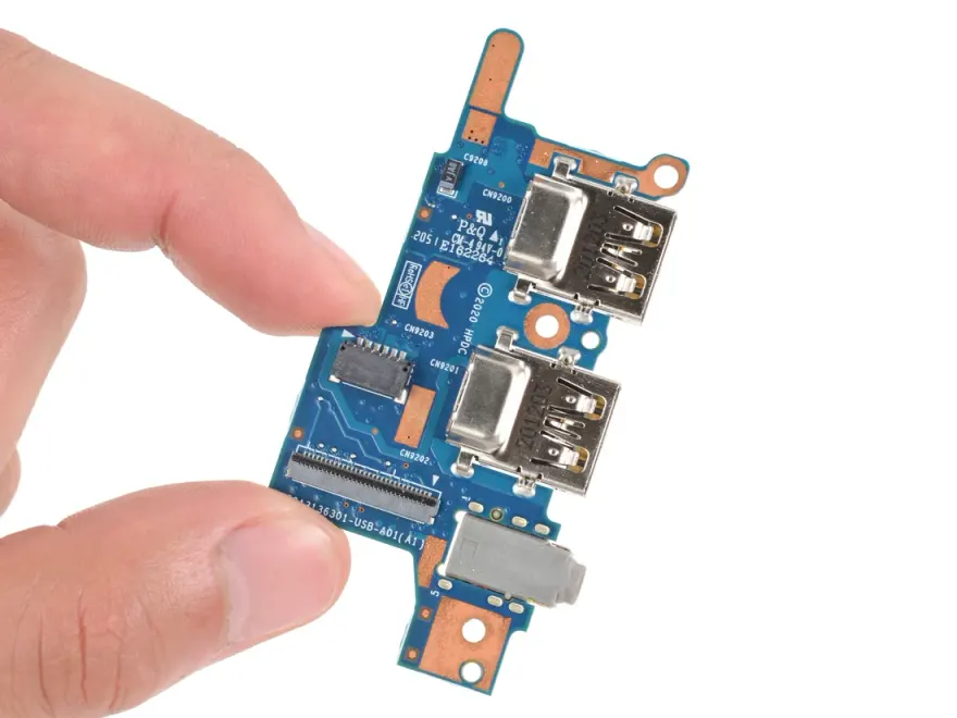 HP USB-C DC Jack Replacement Board for EliteBook 840 G7 / 845 G9 — used HP laptop, price in Pakistan at NN Laptops Hafeez Center Lahore