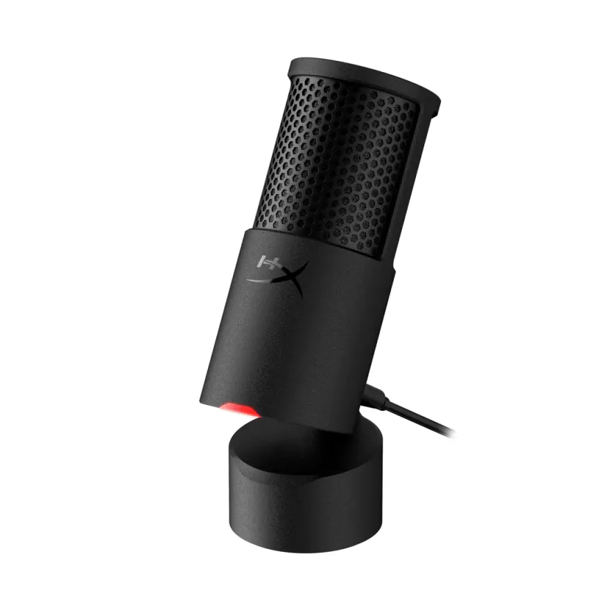 HyperX SoloCast USB Condenser Streaming Microphone — original accessories at NN Laptops, Hafeez Center Lahore Pakistan