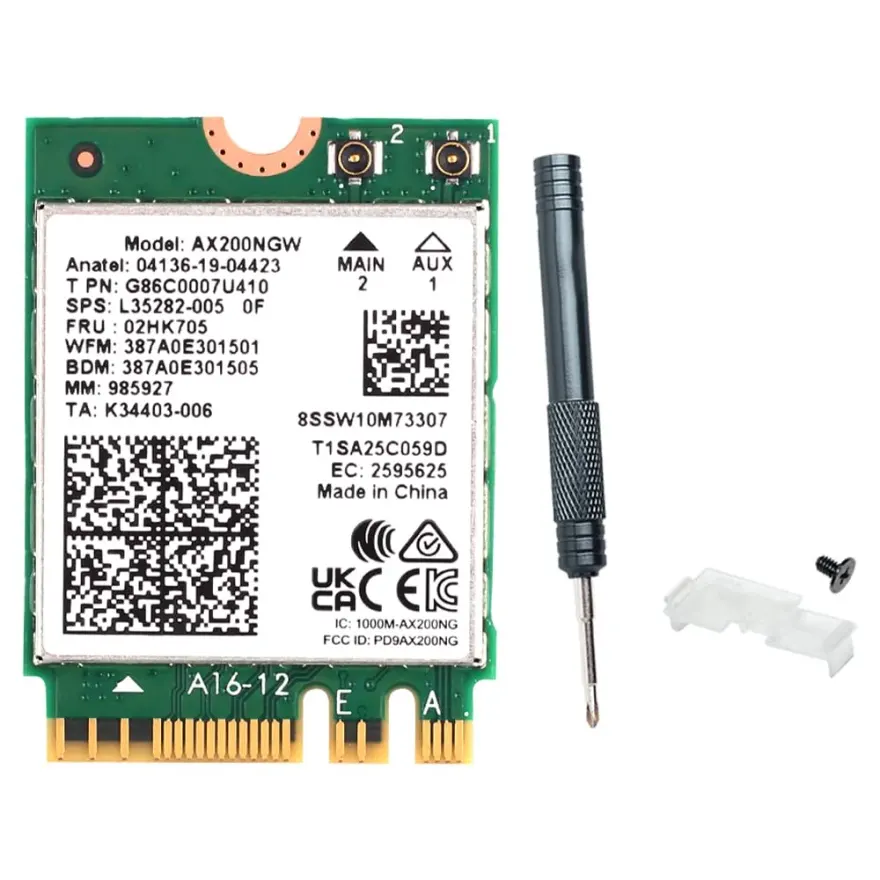Intel AX200 WiFi 6 M.2 2230 Laptop WiFi Card — used Intel laptop, price in Pakistan at NN Laptops Hafeez Center Lahore