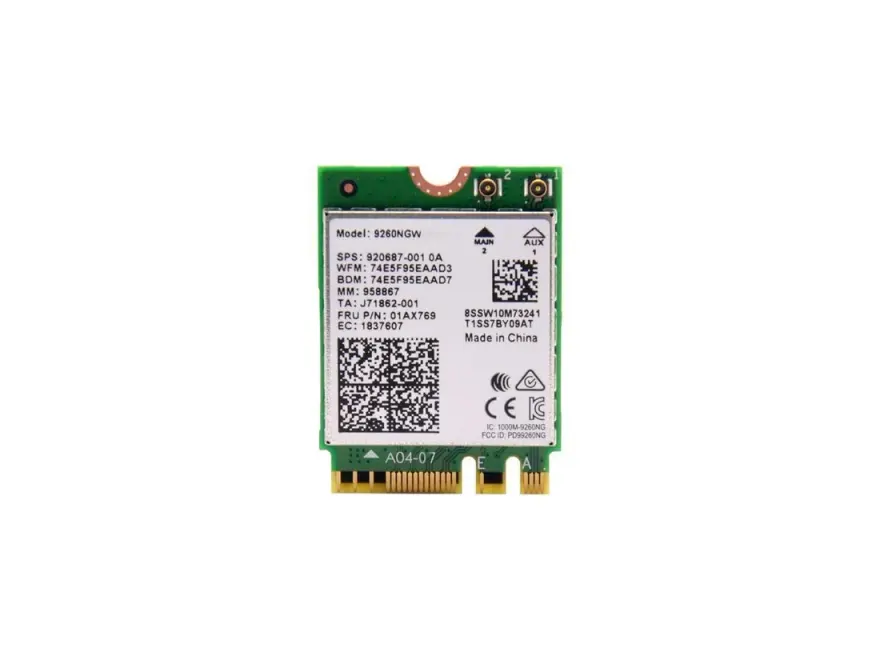 Intel Wireless-AC 9260 M.2 2230 — original laptop parts at NN Laptops, Hafeez Center Lahore Pakistan