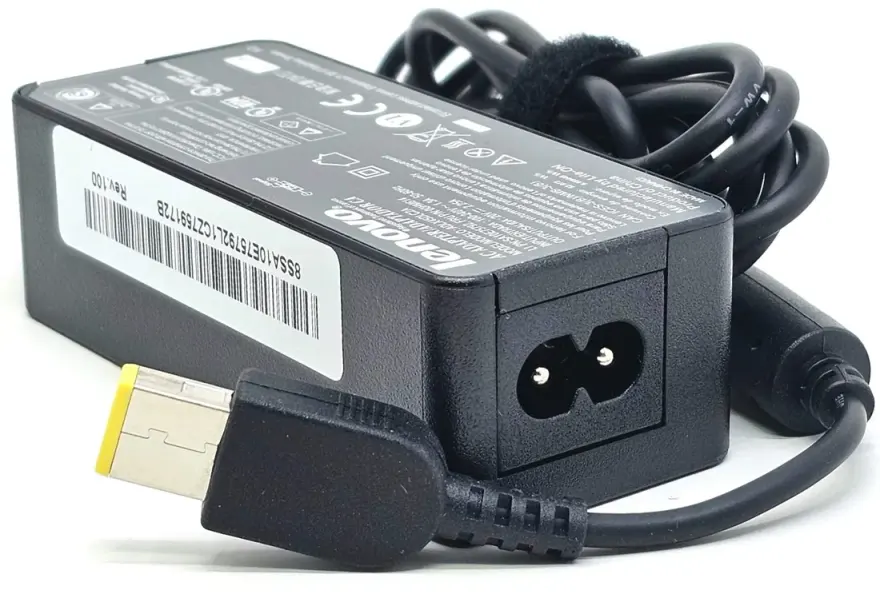 Lenovo Original 45W Slim Tip Yellow Pin Charger for ThinkPad X240 — used Lenovo laptop, price in Pakistan at NN Laptops Hafeez Center Lahore