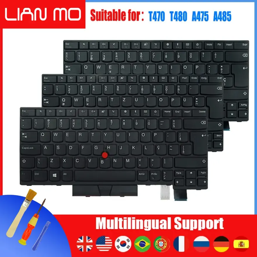 Lenovo ThinkPad T480 Backlit Keyboard Replacement UK Layout — used Lenovo laptop, price in Pakistan at NN Laptops Hafeez Center Lahore