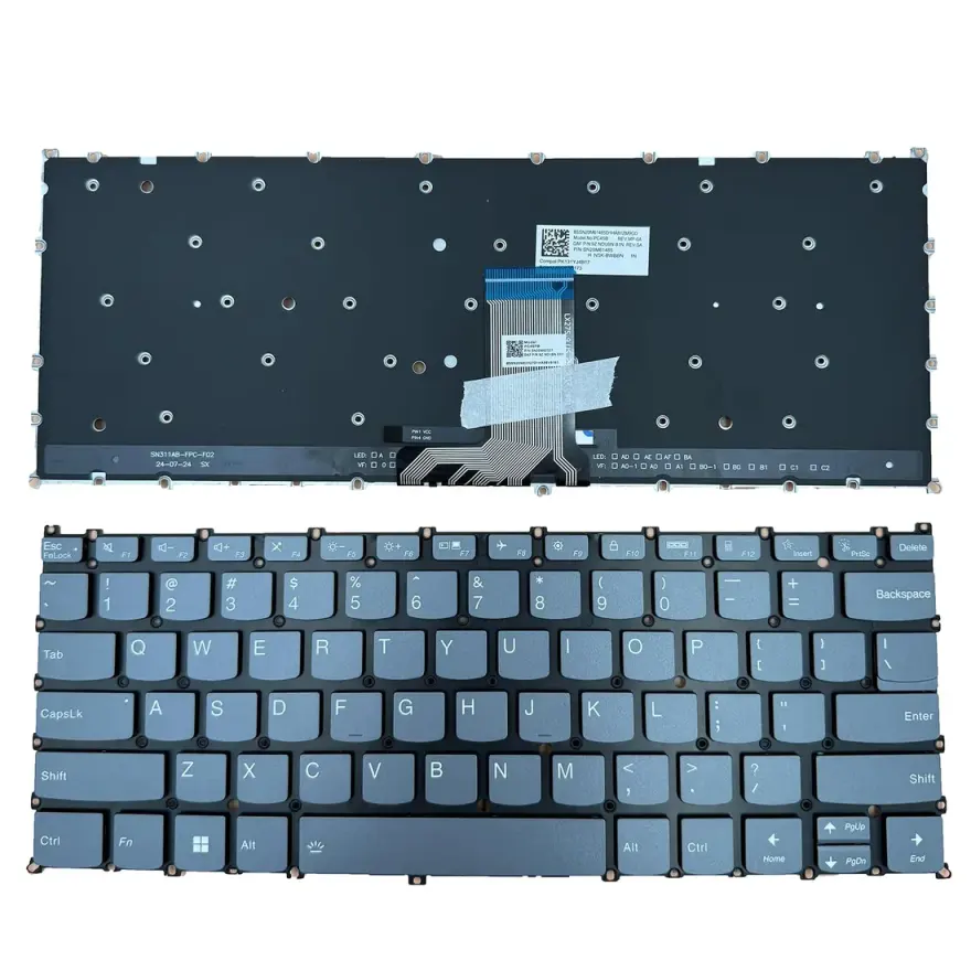 Lenovo Yoga 720 13 Backlit Keyboard Replacement US Layout — original laptop parts at NN Laptops, Hafeez Center Lahore Pakistan