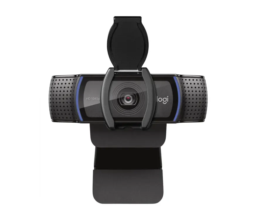 Logitech C920 Pro HD Full 1080p Webcam Original Sealed — original accessories at NN Laptops, Hafeez Center Lahore Pakistan