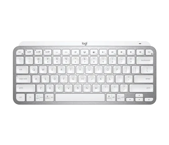 Logitech MX Keys Mini Wireless Keyboard Graphite Original — original accessories at NN Laptops, Hafeez Center Lahore Pakistan