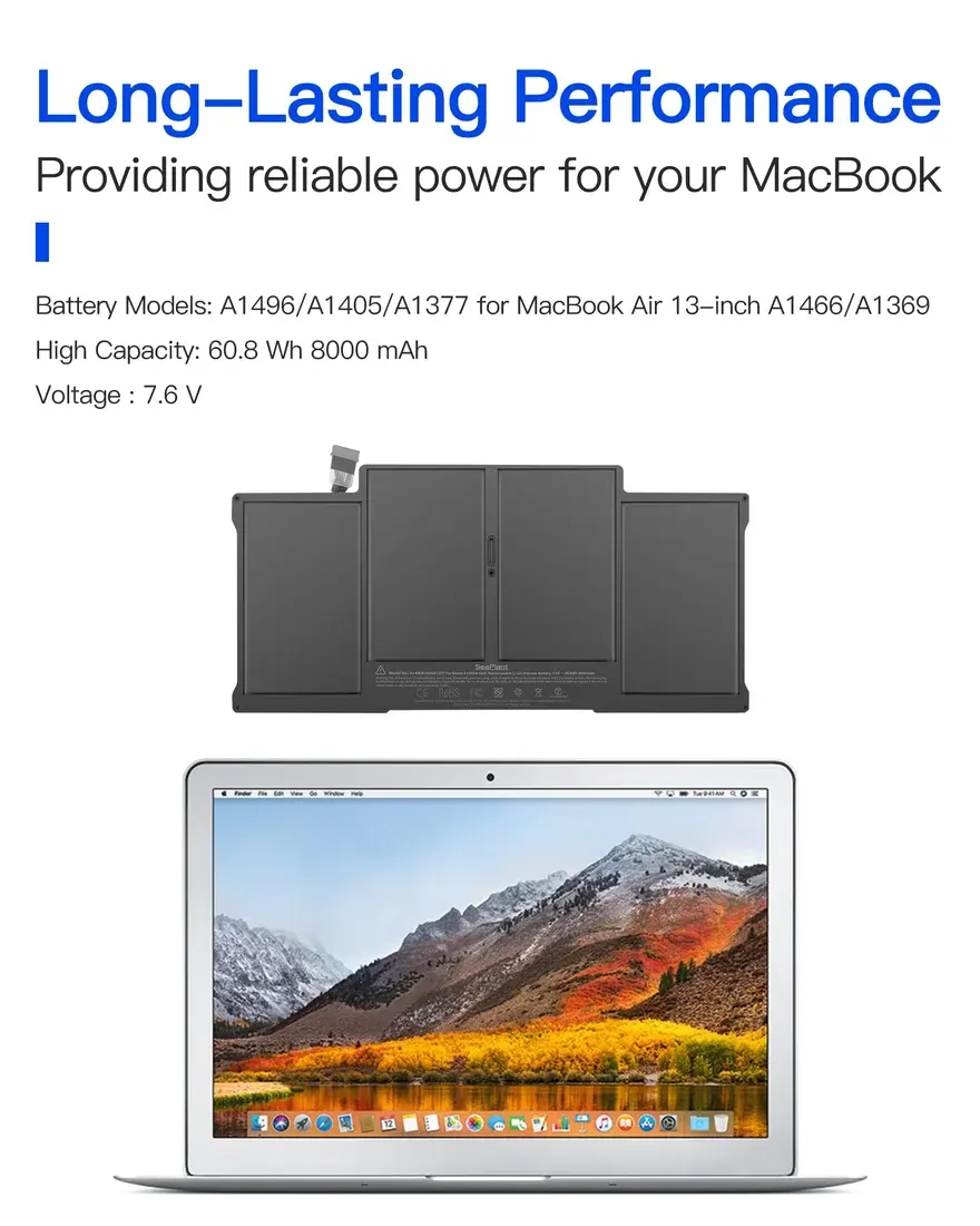 MacBook Air 13″ 2013-2017 (A1466) Battery — used Apple laptop, price in Pakistan at NN Laptops Hafeez Center Lahore