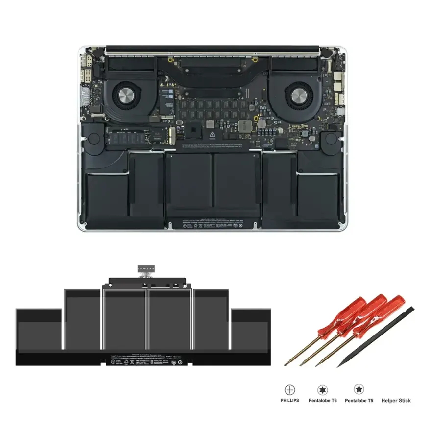MacBook Pro 15 Retina A1398 (2015) 99.5Wh Battery A1618 (Original) — used Apple laptop, price in Pakistan at NN Laptops Hafeez Center Lahore
