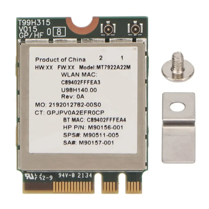 MediaTek MT7922 WiFi 6E M.2 2230 Laptop WiFi Card — used MediaTek laptop, price in Pakistan at NN Laptops Hafeez Center Lahore