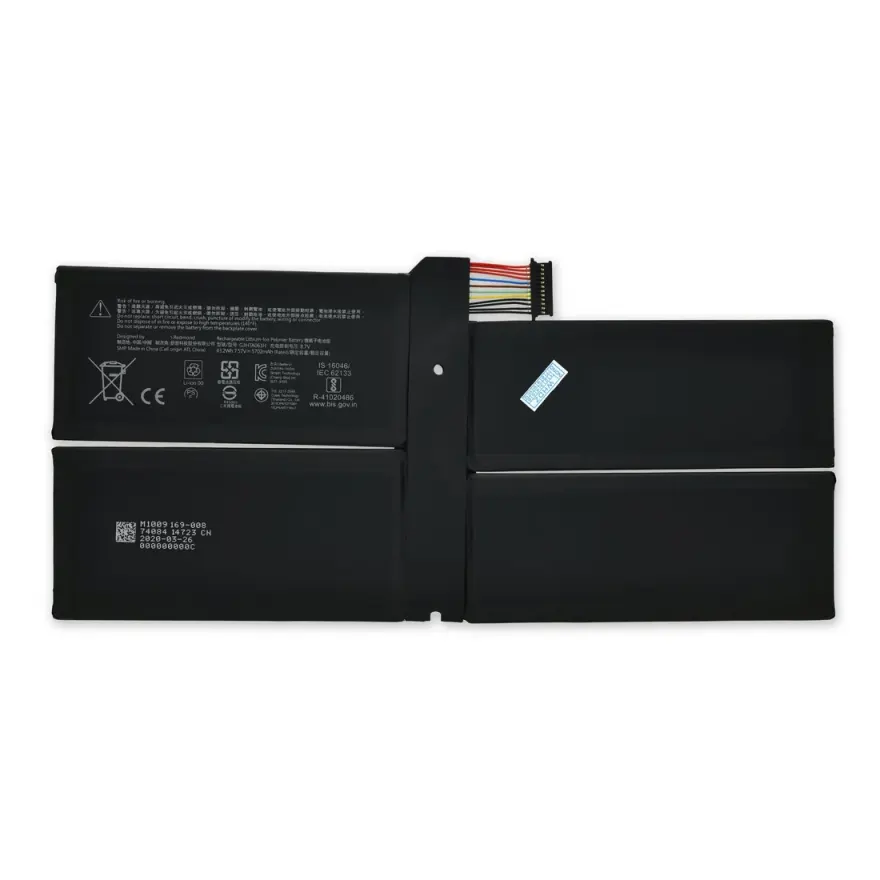 Microsoft Surface Pro 7 / Pro 6 5940mAh Genuine Replacement Battery — original batteries at NN Laptops, Hafeez Center Lahore Pakistan