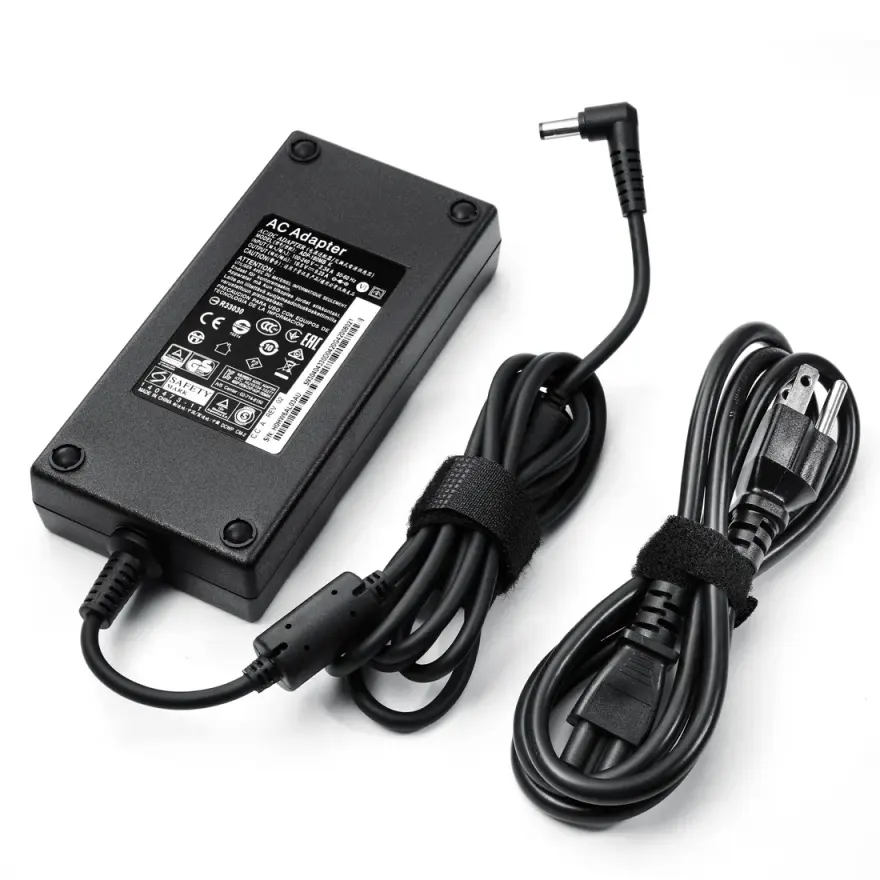 MSI 120W Original Charger (Big Barrel) — original chargers / adapters at NN Laptops, Hafeez Center Lahore Pakistan