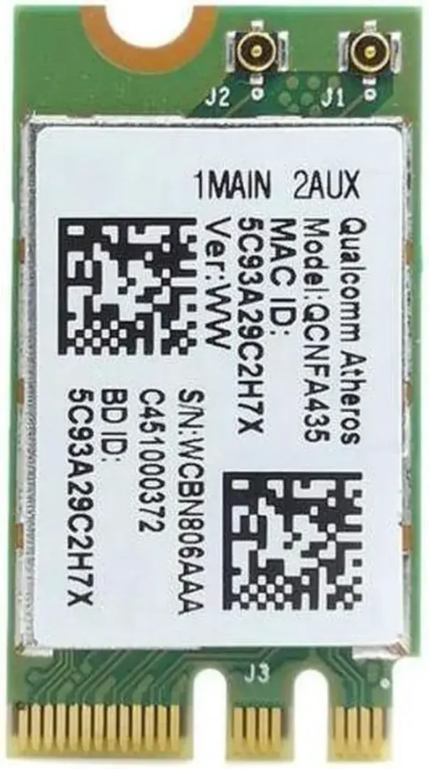Qualcomm Atheros QCA9377 M.2 2230 — original laptop parts at NN Laptops, Hafeez Center Lahore Pakistan