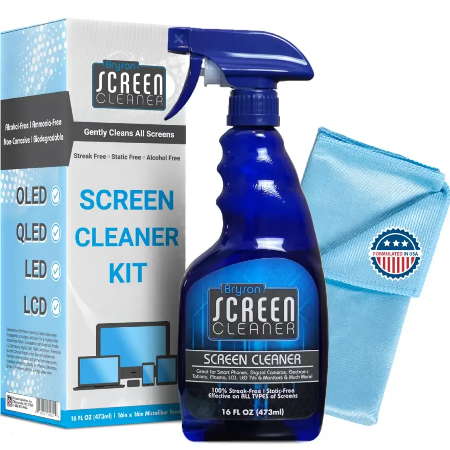 Screen Cleaning Kit (spray + cloth) — original accessories at NN Laptops, Hafeez Center Lahore Pakistan