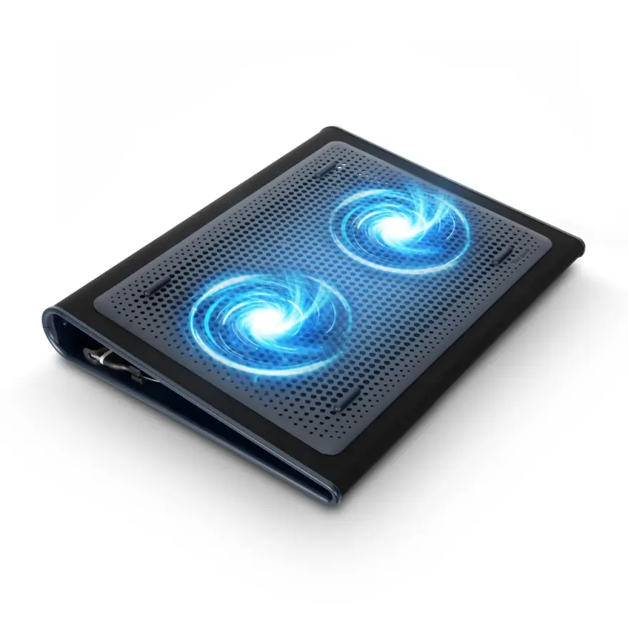 Targus Chill Mat Lightweight Slim 16 inch Dual Fan Cooling — original accessories at NN Laptops, Hafeez Center Lahore Pakistan