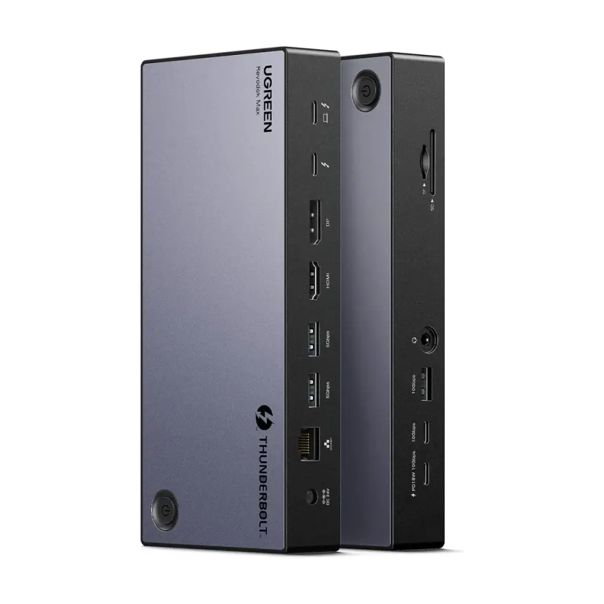 Ugreen Revodok Pro 13-in-1 Thunderbolt 4 Docking Station — original accessories at NN Laptops, Hafeez Center Lahore Pakistan