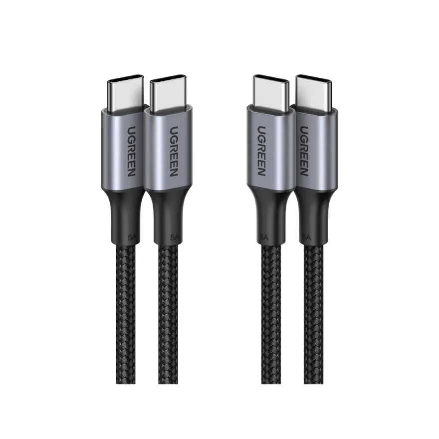USB-C to USB-C 100W Cable (2m Ugreen) — original accessories at NN Laptops, Hafeez Center Lahore Pakistan