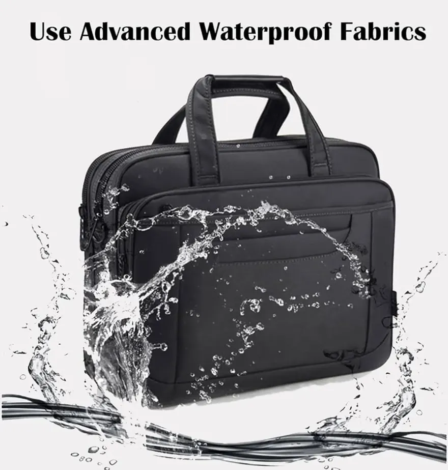 Waterproof Laptop Messenger Bag 15.6 inch Black — used Generic laptop, price in Pakistan at NN Laptops Hafeez Center Lahore